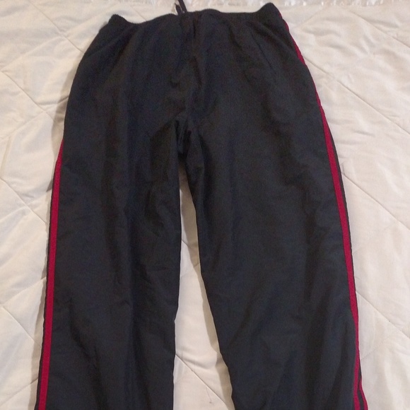 Adidas Track Pants Dark Grey/Hot Pink Women's Sz M - Picture 6 of 6